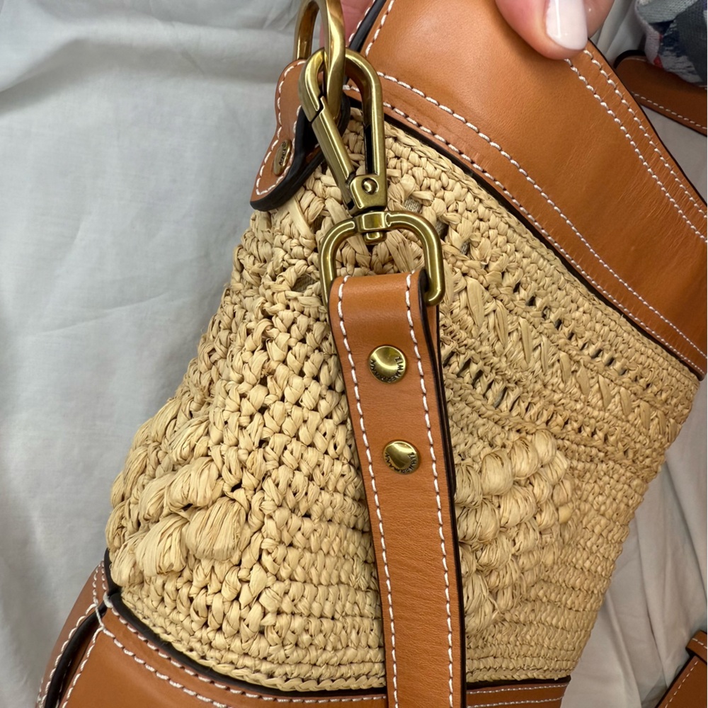 Zimmermann Raffia Bucket Bag - Picture 7 of 9